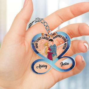 Couple 03nahn041223da, Personalized Keychain - Keychains - GoDuckee
