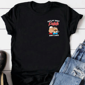 She's My Sweet Potato - I Yam, Personalized 03NATN091223 Couple Shirts, Valentine's Day Gifts, Couple Gift - Shirts - GoDuckee