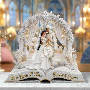 Royal Romance Acrylic Plaque - Personalized Gifts For Couple 03OHQN270625 - Shaped Plaques - GoDuckee