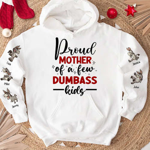 Proud Family Of A Few Dumba** Kids, Gift For Family, Personalized 3D Shirt, Donkey Kids Shirt - AOP Products - GoDuckee