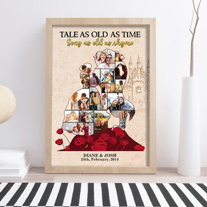 True Love Couple Personalized Couple Canvas Print - Poster & Canvas - GoDuckee