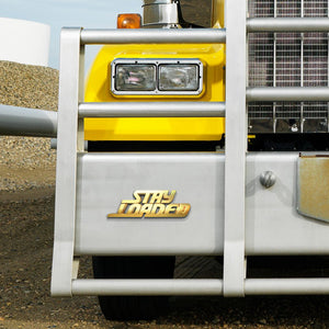 Semi-Truck Car 3D Letters Name Custom Metal Emblems With Double-sided Adhesive Tape 01huhu140825 - Emblems - GoDuckee