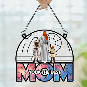 Personalized Gifts For Mom Suncatcher Window Hanging Ornament 01qhpu260424hhhg Mother's Day - Ornaments - GoDuckee