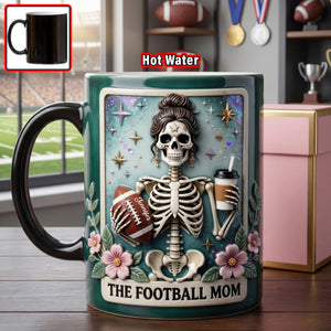 Fun Waiting American Football Mom Tarot Card Magic Mug - Personalized Gifts 03QHQN200426 - Coffee Mug - GoDuckee