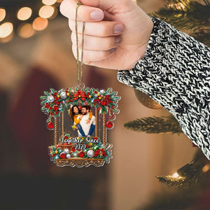 Custom Photo Gifts For Couple Acrylic Ornament 02DGMH200924 Christmas Decorations - Ornament - GoDuckee