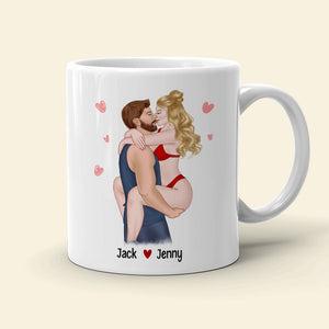 I'm The One Cause You Are A 10-Gift For Couple-Personalized Coffee Mug - Coffee Mug - GoDuckee