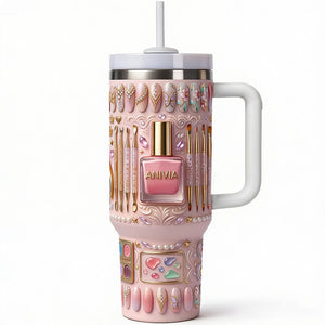 Nail Artist 40oz Tumbler - Personalized Gifts For Her 03PADT060426 - Tumbler Cup - GoDuckee