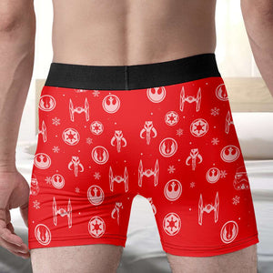 Personalized Christmas Naughty Gifts For Men's Boxer 02KATN160824 - Boxer Briefs - GoDuckee