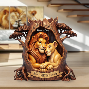 Couple Acrylic Plaque - Personalized Gifts For Couple 04ohpu070725 - Shaped Plaques - GoDuckee