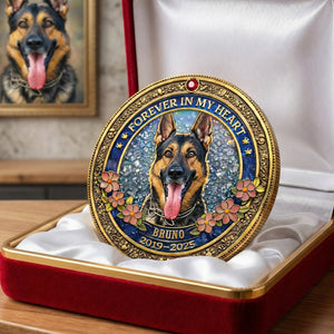 Forever In My Heart - Custom Photo Gifts For Pet Lovers 01TOQN010426 - Coin - GoDuckee