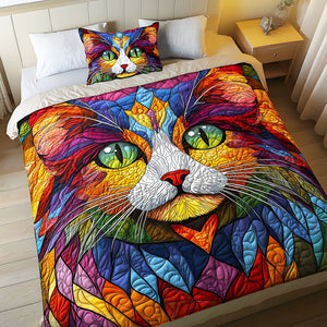 Personalized Gifts For Cat Lovers Quilt Bedding Set Special Line, Persian Cat 03TGMH200125 - Blanket - GoDuckee