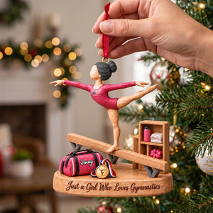 Beauty In Every Leap Christmas Ornament - Personalized Gifts For Gymnastics Lovers 05TTTN121026 - Ornament - GoDuckee