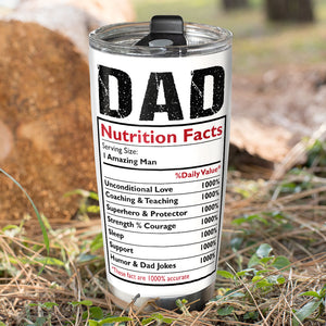 Father and Children Personalized Tumbler Cup, Gift For Father's Day - Tumbler Cup - GoDuckee