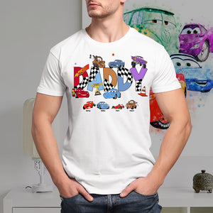 Personalized Gifts For Dad Shirt Pixar Cars 041KALU160125 - Shirts - GoDuckee