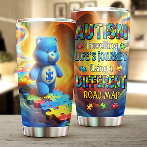 Personalized Gifts For Kid Tumbler, Autistic Bear 04tgqn250225 - Tumbler Cup - GoDuckee