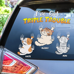 Personalized Gifts For Cat Lover Decal 03OHPU170624 - Home Decor - GoDuckee