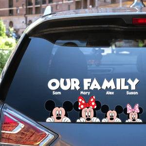 Personalized Gifts For Family Decal 02NAMH050624 - Home Decor - GoDuckee