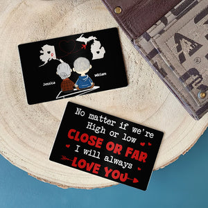 Personalized Gifts For Couple Wallet Card 03KADT281224HG - Wallet Card - GoDuckee