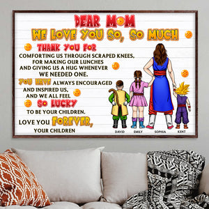 Personalized Gifts For Mom Canvas Print 02naqn180324hh Mother's Day - Canvas Print - GoDuckee