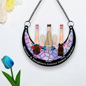 Personalized Gifts For Mom Suncatcher Window Hanging Ornament 04ohmh270424hh - Ornaments - GoDuckee