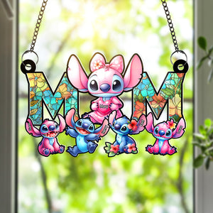 Personalized Gifts For Mom Window Hanging Suncatcher Ornament 02ohqn280225 - Ornament - GoDuckee