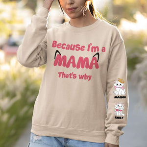 Personalized Gifts For Mom 3D Shirt Because I'm A Mama That's Why 02KAMH270124 - 3D Shirts - GoDuckee