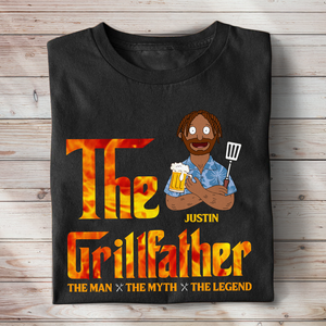 Personalized Gifts For Dad Shirt The GrillFather 04acpu110225hg - Shirts - GoDuckee