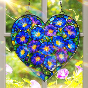Flower Garden Suncatcher Ornament Personalized Gifts for Flower Lovers 01HULU180725 - Ornament - GoDuckee