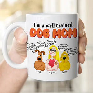 Personalized Gifts For Dog Mom Coffee Mug 03toqn070325pa - Coffee Mug - GoDuckee