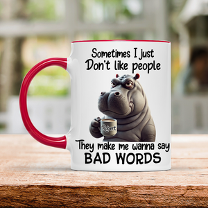 Personalized Gifts For Coworker Coffee Mug Bad Words 03xqpu150125 - Coffee Mug - GoDuckee