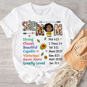 Personalized Gifts For Mom Shirt 01xqpu200225 She Is Mom - Shirts - GoDuckee