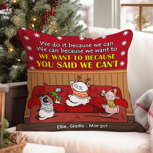 Gifts For Cat Lover, Personalized Pillow, Christmas Gifts 03TODT151123 - Pillow - GoDuckee