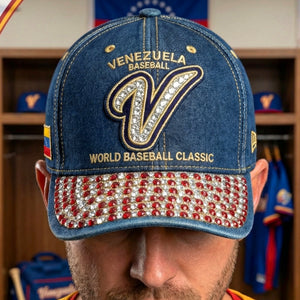 Venezuela Baseball Classic Cap - Personalized Gifts For Baseball Lovers 02tgqn280326 - Caps - GoDuckee