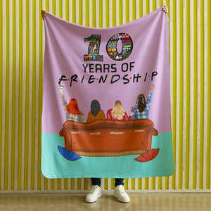 Friendship- Personalized Blanket-02huqn251123hg - Blanket - GoDuckee
