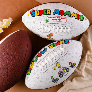 Personalized Gift For Mom American Football Mother's Day Super Mom 03ACHU030425 - American Football - GoDuckee
