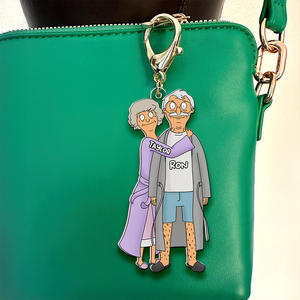 Personalized Gifts For Couple Keychain 01QHHU050225HG - Keychains - GoDuckee
