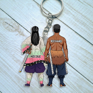 Personalized Gifts For Couple Keychain 03QHHU130125HG - Keychains - GoDuckee