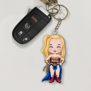 Personalized Gifts For Superhero Fans Keychain 06QHHU170125PA - Keychains - GoDuckee