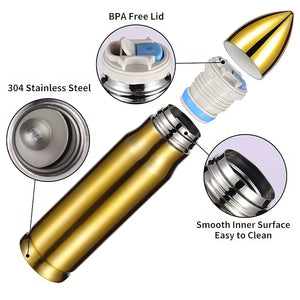 Personalized Gifts For Dad Bullet Tumbler 02qhqn140524 Father's Day - Tumbler Cups - GoDuckee
