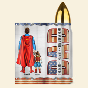 Personalized Gifts For Dad Bullet Tumbler 02qhqn200524pa Father's Day Gift - Tumbler Cups - GoDuckee