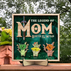 Personalized Gifts For Mom Wood Sign Birth Of The Wild 05naqn220224 - Wood Signs - GoDuckee