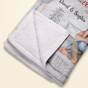 I'm Proud Of You, I Love You, Personalized Blanket, Gift For Couple, Valentine's Gifts - Blanket - GoDuckee