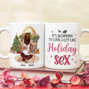 It's Beginning To Look A Lot Like Holiday Personalized Coffee Mug 01TOTN310823HH - Coffee Mug - GoDuckee