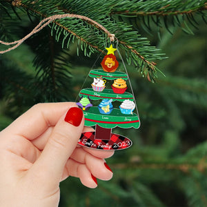 Family, Personalized Cupcake Family Ornament, Christmas Gifts For Family, 01HTPO231023 - Ornament - GoDuckee