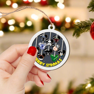Personalized Wood Ornament, Christmas Gifts For Family, 01QHPO281023 - Ornament - GoDuckee
