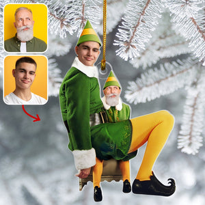 Gift For Family, Funny Christmas Ornament, Custom Photo 03NAQN111123 Ornament, Christmas Gifts - Ornament - GoDuckee