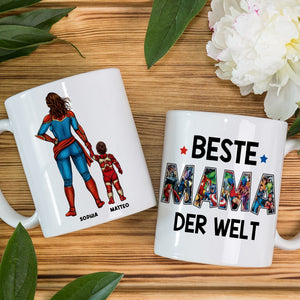 Personalisierte Tasse Beste Mama Der Welt Muttertagsgeschenke-011qhqn041223tm-tasse1 - Coffee Mug - GoDuckee