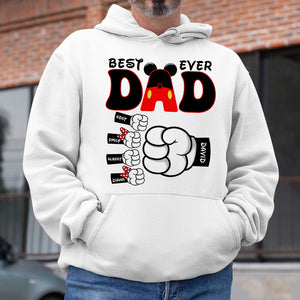 Best Dad Ever- Personalized Shirt-Gift For Dad/ Gift For Mom- Family Shirt-01qnqn180423 - Shirts - GoDuckee