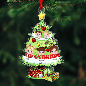 Grandkids-Personalized Acrylic Ornament PW17-AONMT-05toqn260923hh - Ornament - GoDuckee