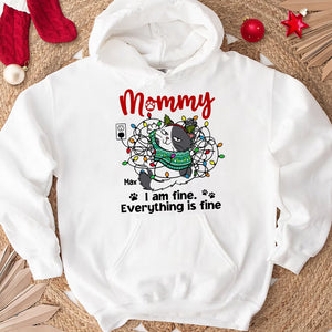 Everything Is Fine-Personalized Sweatshirt-02httn281023 - Shirts - GoDuckee